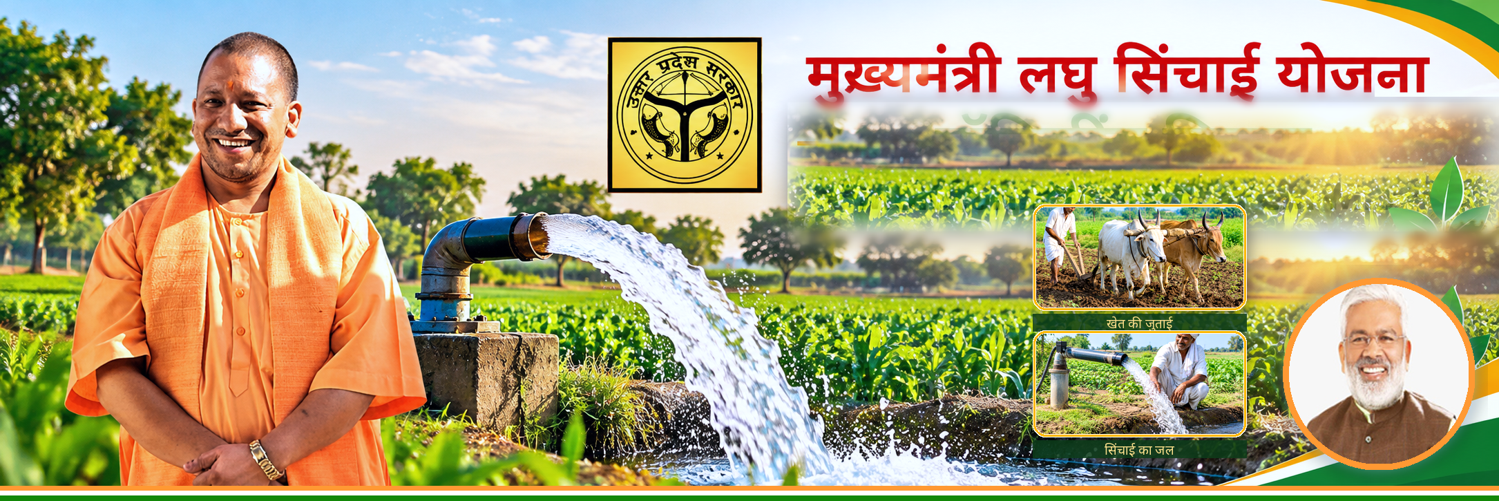 लघु सिंचाई विभाग, उत्तर प्रदेश — बैनर 3